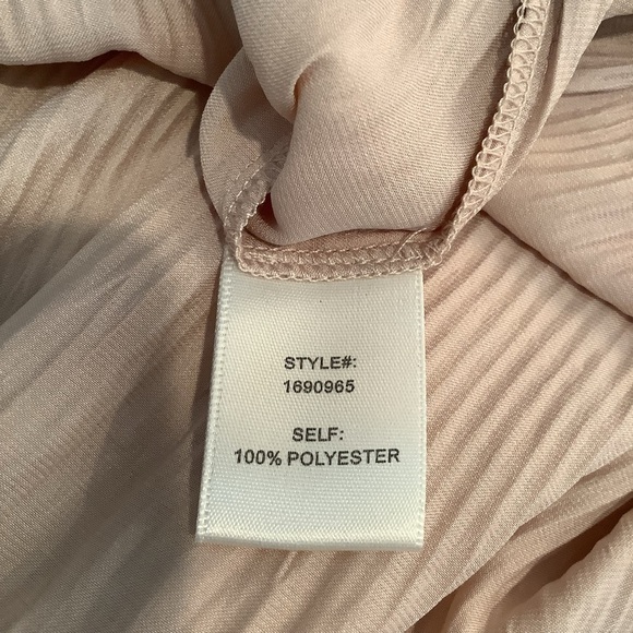 William B Pleated Maxi Dress NWT Size Large - Picture 4 of 7